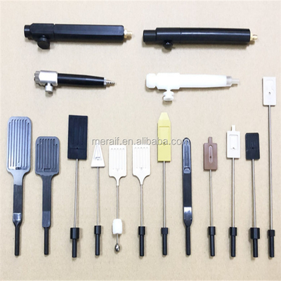 엿보기 웨이퍼 팁과 재충전 가능한 배터리 팩과 비르투널 PORTA-WAND VPWE7300AR-MW 진공 트위저 장비