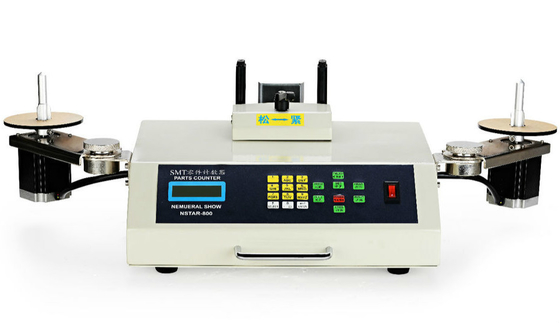 SMT SMD YS-802 칩 계수기 전자 구성품 릴 반대 스드 릴 반대는 누출 칩 카운터 기계를 발견합니다