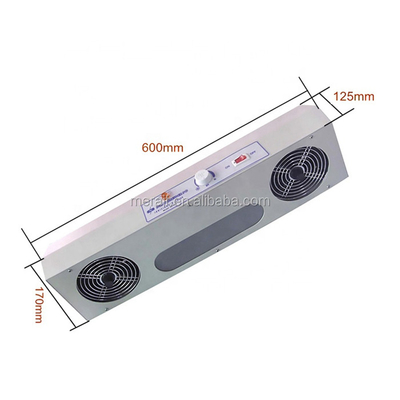 SL-002 이온화 공기 블로어 팬, 산업적 데스크탑 차가운 공기 벤치 상부가 에어블로어 반대 정전기 선풍기 ESD 이온화 장치를 이온화시킵니다