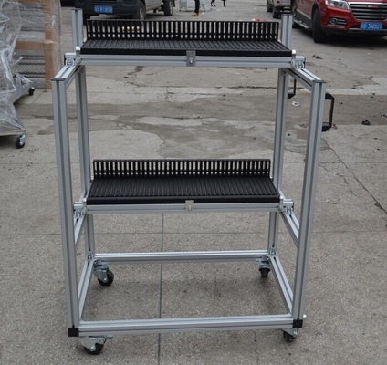 손수레 2개의 층 Esd 잡지 꽂이 지류 저장 800 x 600 x 1100 Mm