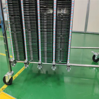 SS201 ESD 유통 PCB 저장 카트 150 킬로그램 / 레이어 내각 툴 카트