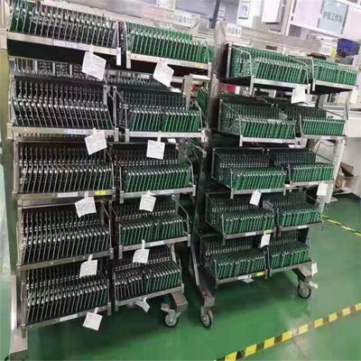 PC 보드를 위한 네 휠 SS201 파이프 ESD PCB 카트 폭 3 밀리미터