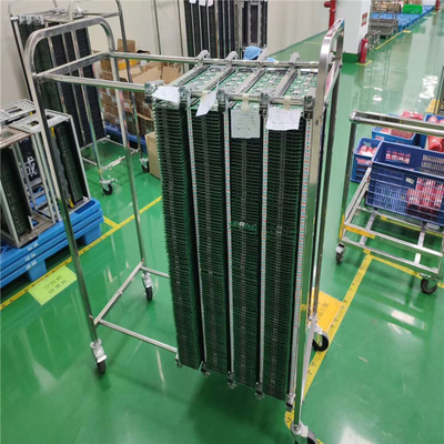 대전 방지 PCB 플레이트 ESD 스테인레스 강 손수레 전환 ESD 카트